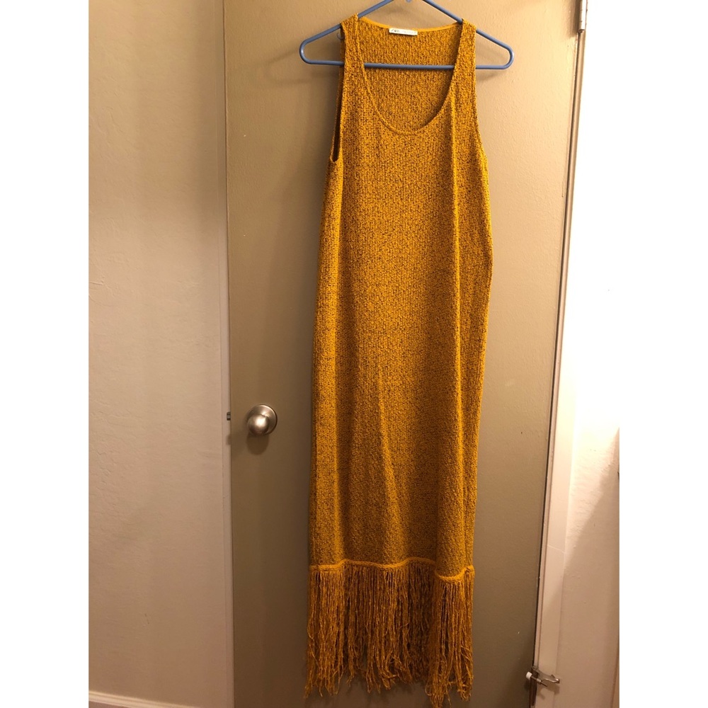 Zara Golden Brown Maxi